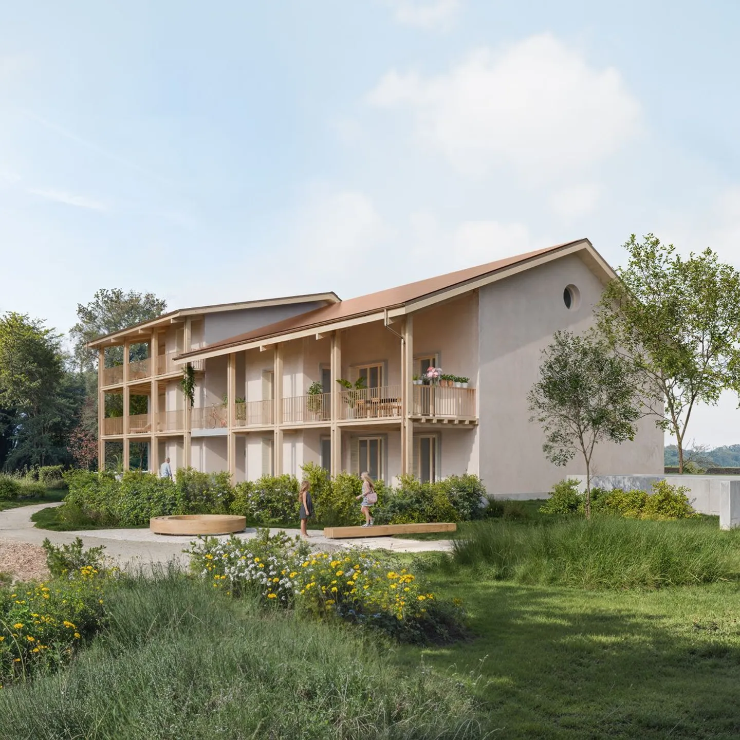 LOT 5 | RARE OPPORTUNITY IN CÉLIGNY | SUPERB 4-ROOM APARTMENT WITH 26 M² TERRACE - Photo 3 of 12