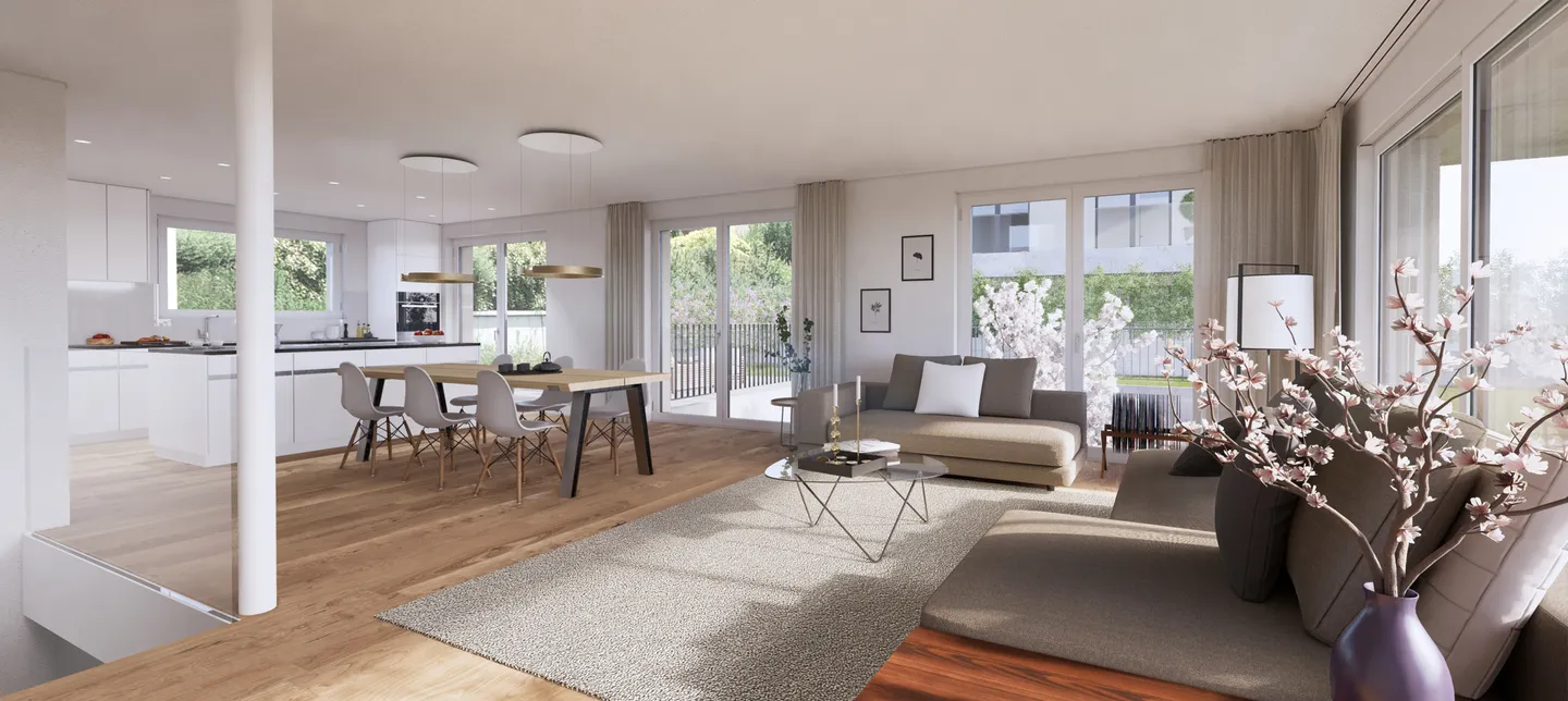 Chur: Appartamenti nuovi esclusivi con giardino, pronti per l'occupazione nel 2026 - Foto 1 di 3
