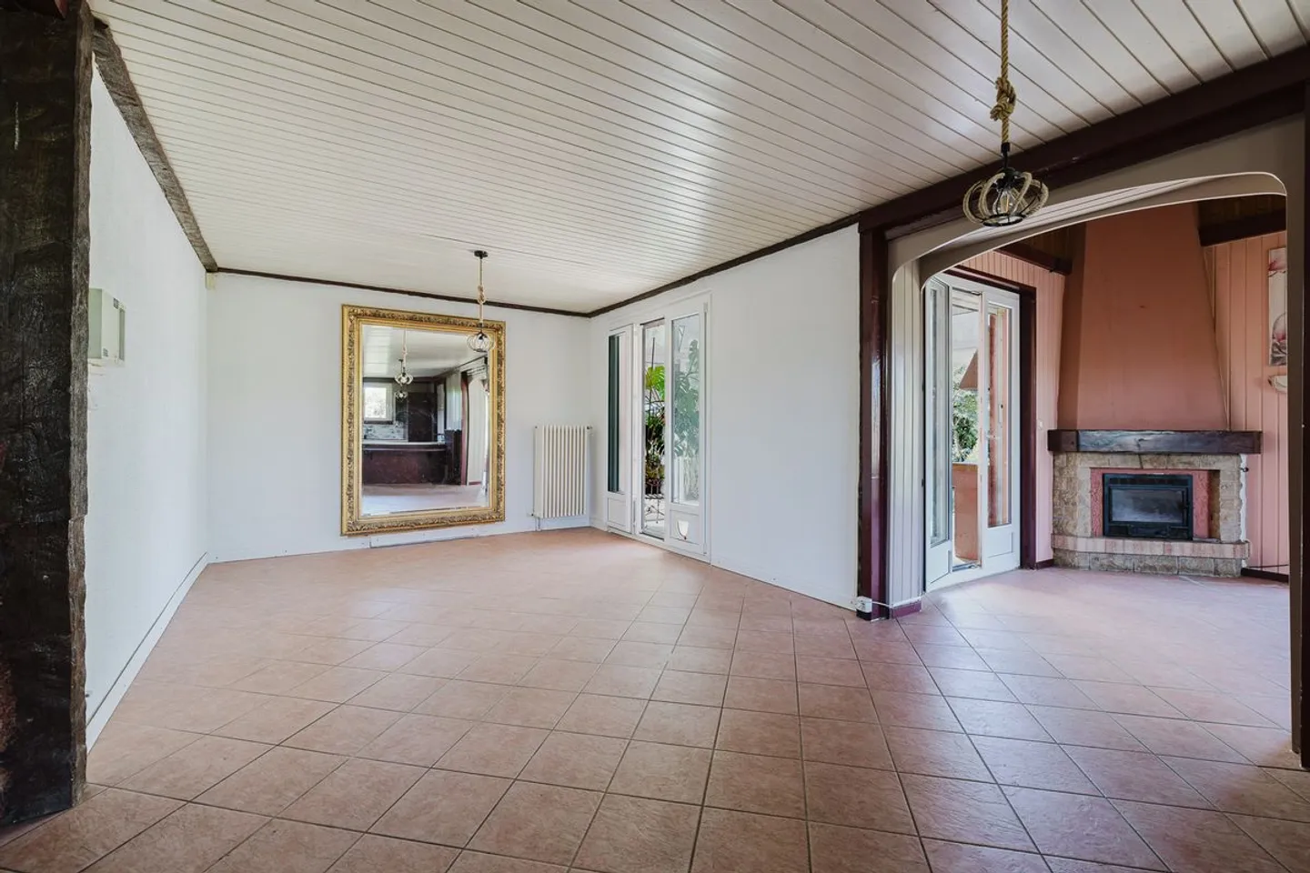 ZU VERMIETEN - CHARMIERTE DOPPELHAUSHÄLFTE MIT GARTEN UND VERANDA IN ONEX (GE) - Foto 9 von 9