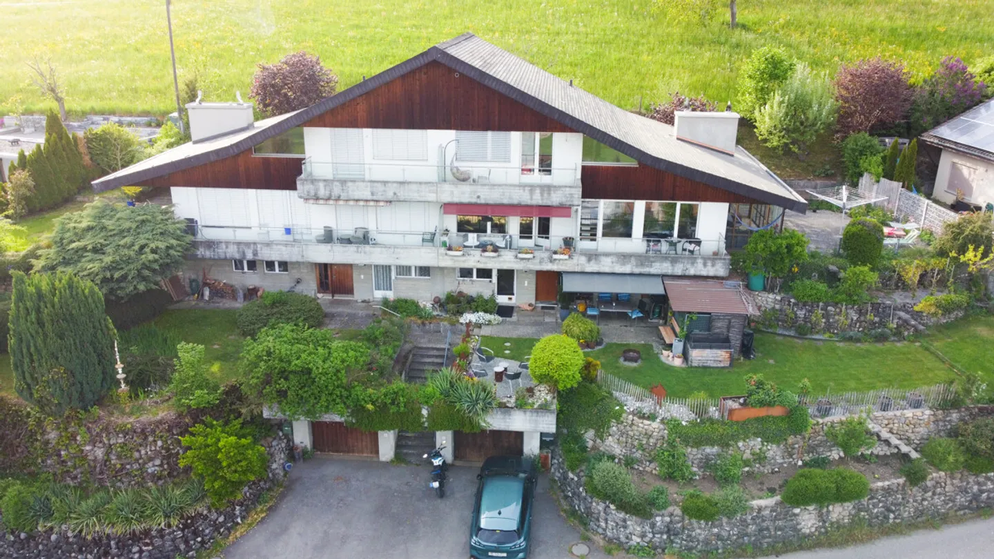 Wohnen mit Weitblick  Zweifamilienhaus mit atemberaubender Alpenaussi - Photo 4 of 9