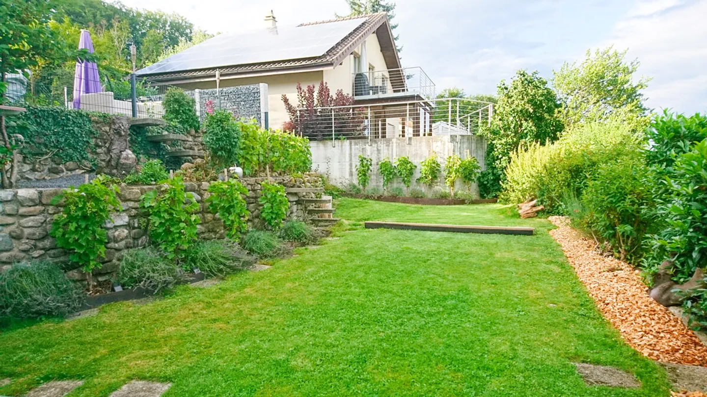 Wohnen mit Weitblick  Zweifamilienhaus mit atemberaubender Alpenaussi - Photo 11 sur 13