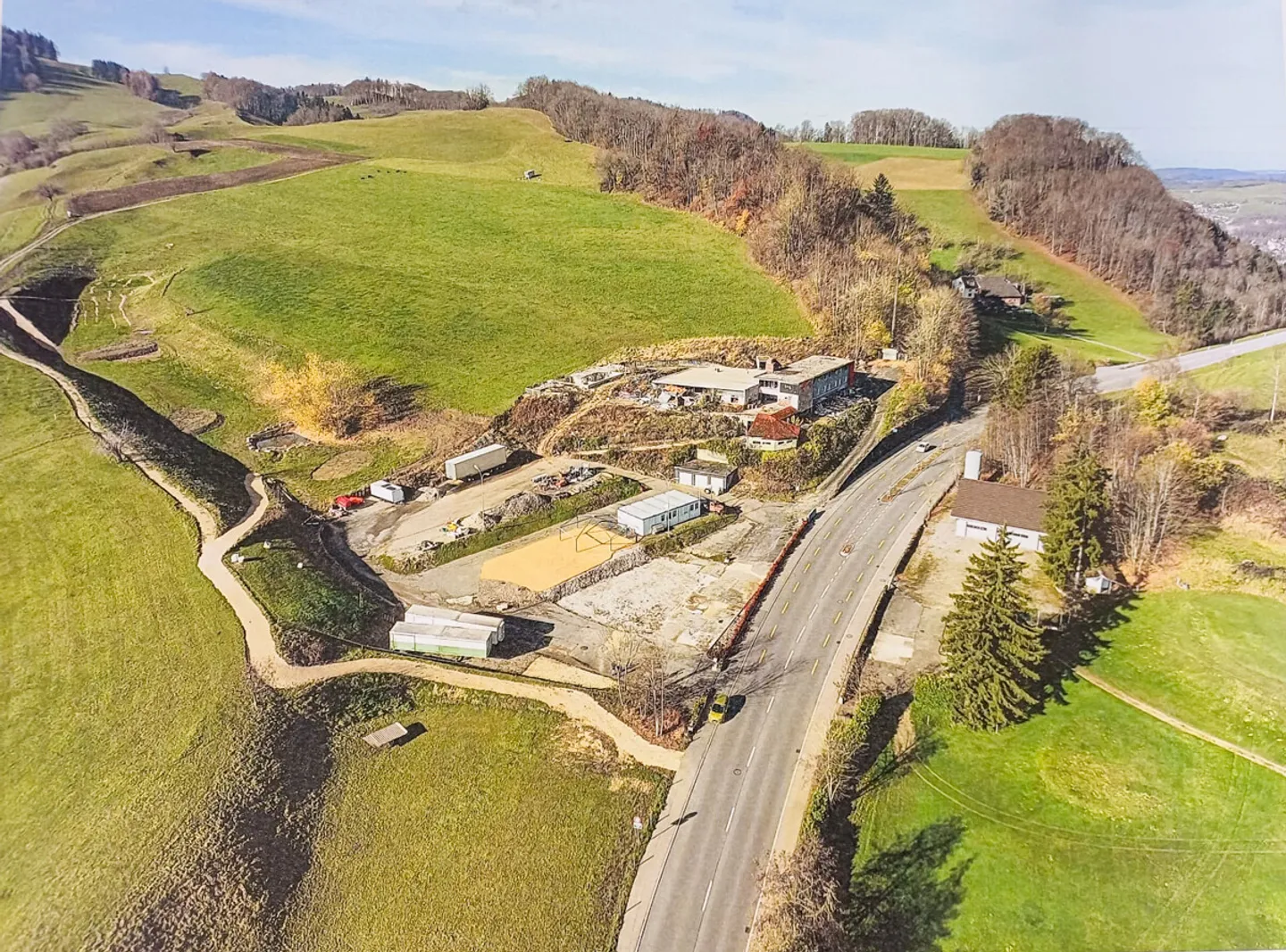 Attractive plot with panoramic view 8807 m² building land in Haue - Photo 2 of 11