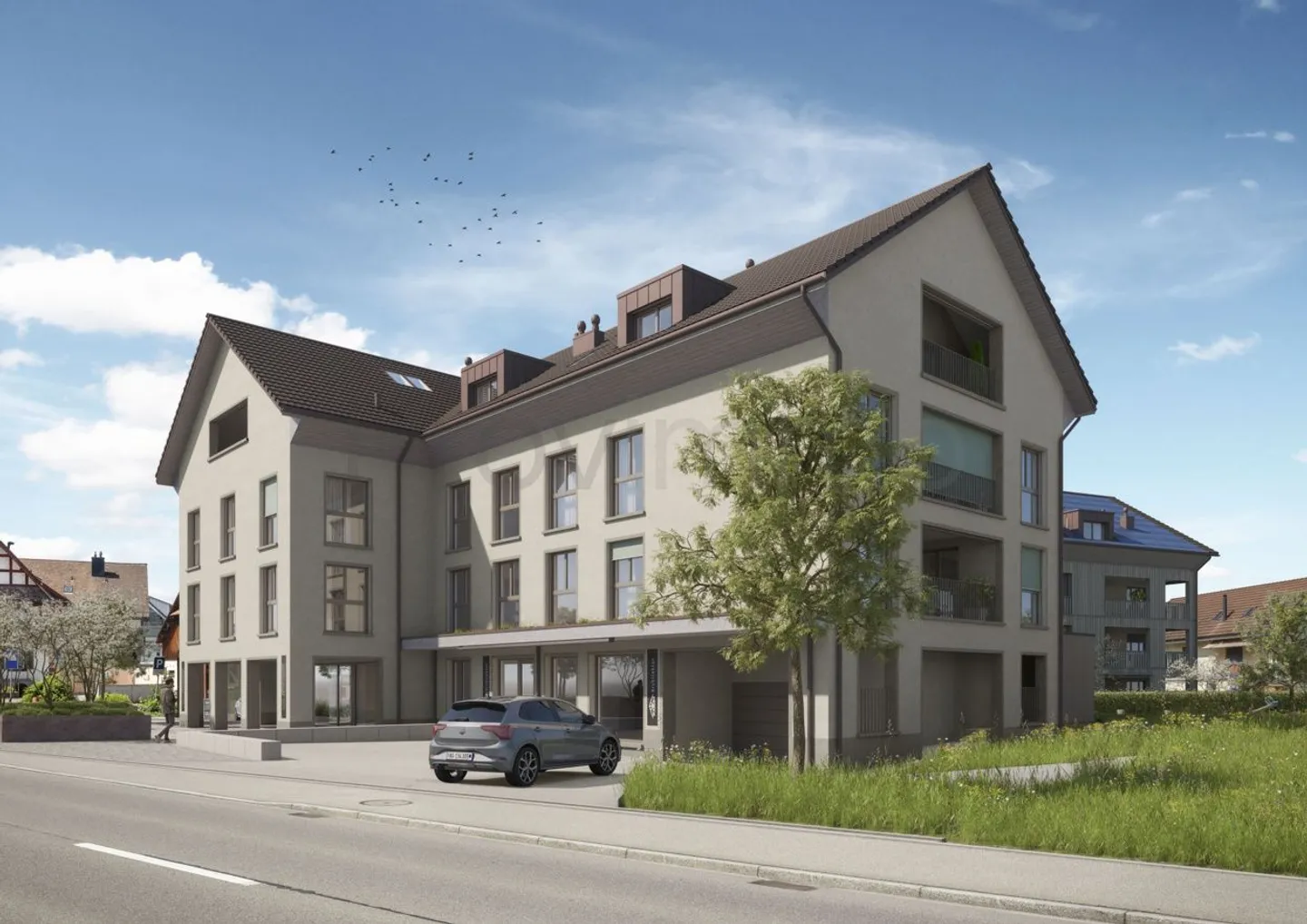 New apartment in the project 'Zentrum' Boswil - Available end of 2026 - Photo 2 of 13