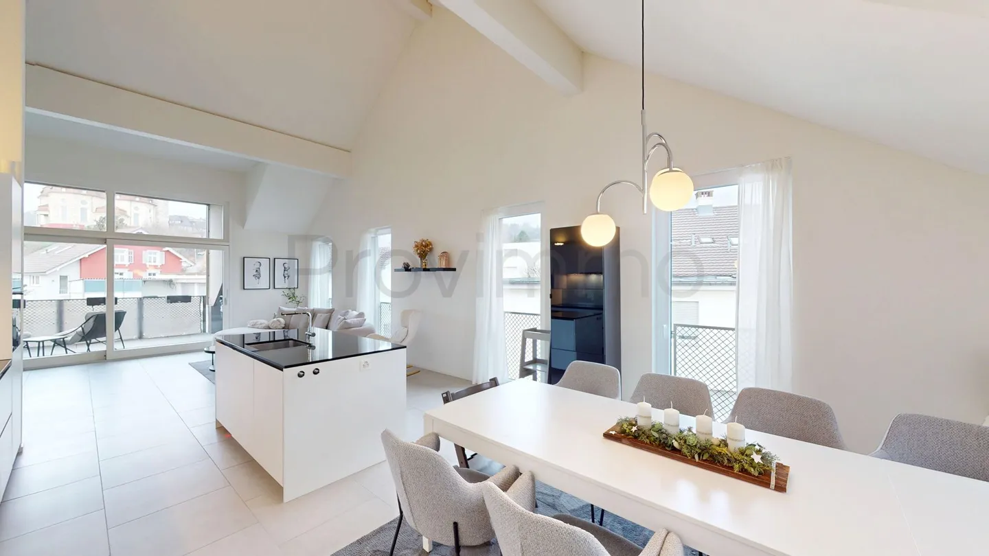 4.5-Zimmer Dachwohnung in Niedergösgen SO - Photo 10 sur 13