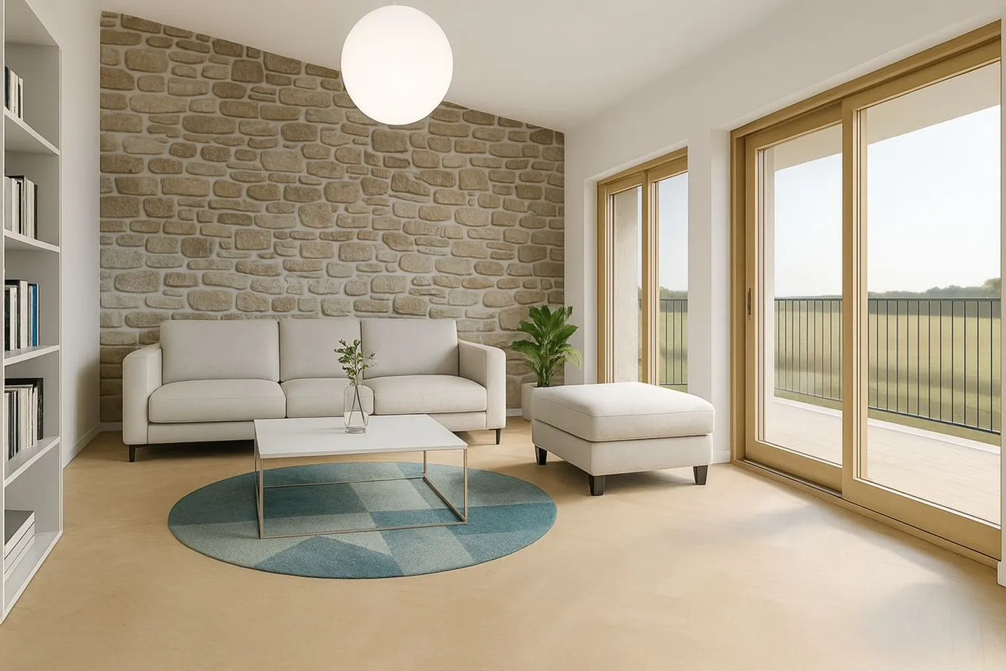 IHRE TRAUMWOHNUNG MIT 2,5 ZIMMERN IM BAU - Foto 4 von 6