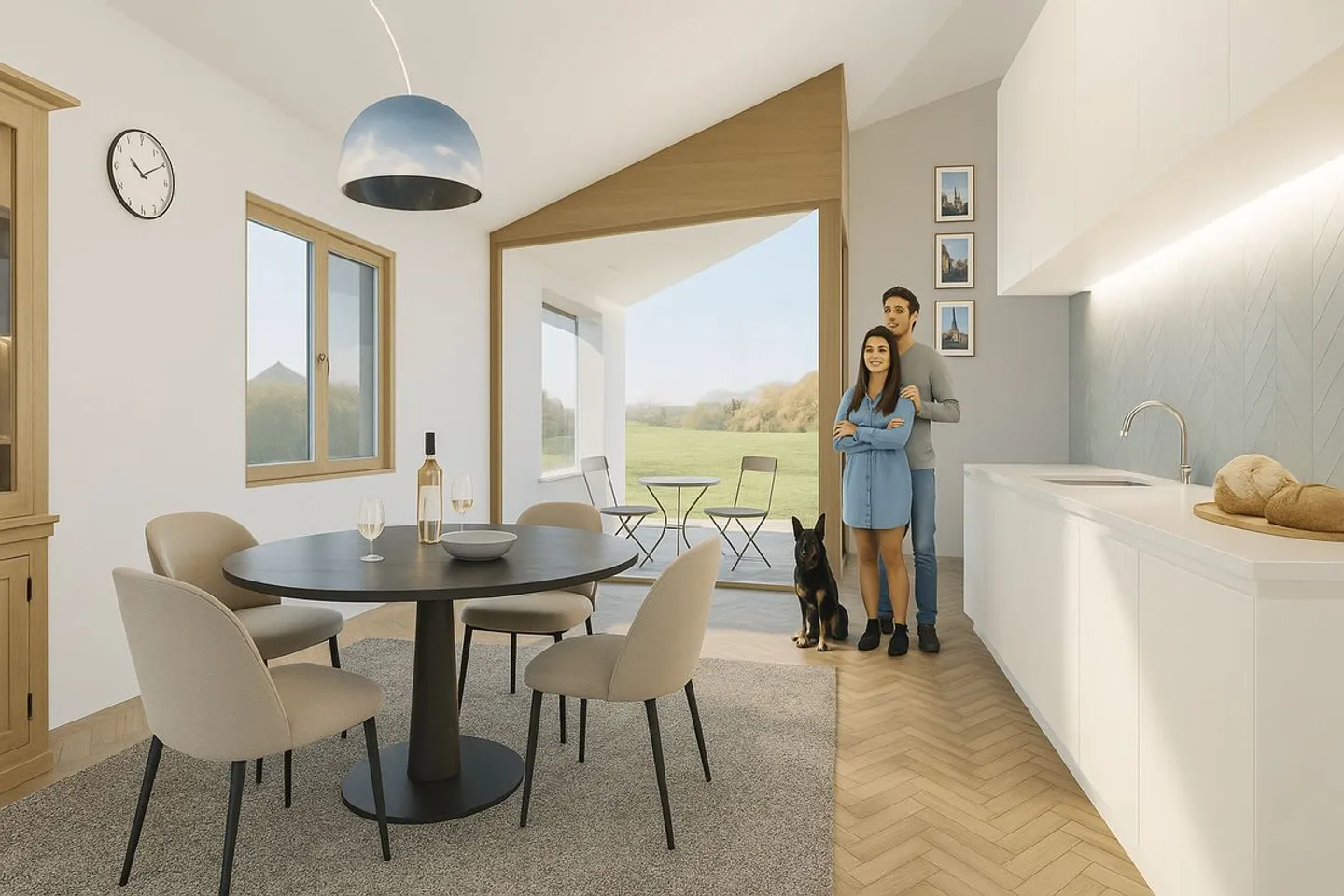 IHRE TRAUMWOHNUNG MIT 2,5 ZIMMERN IM BAU - Foto 3 von 6