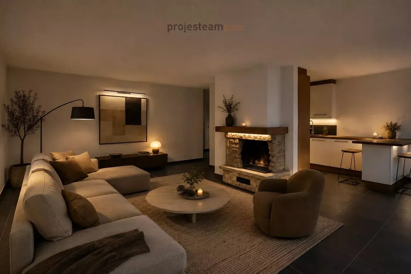 Appartamento con camino, ristrutturato con cura, grande balcone esposto a sud, in un contesto verde e familiare - Foto 10 di 13