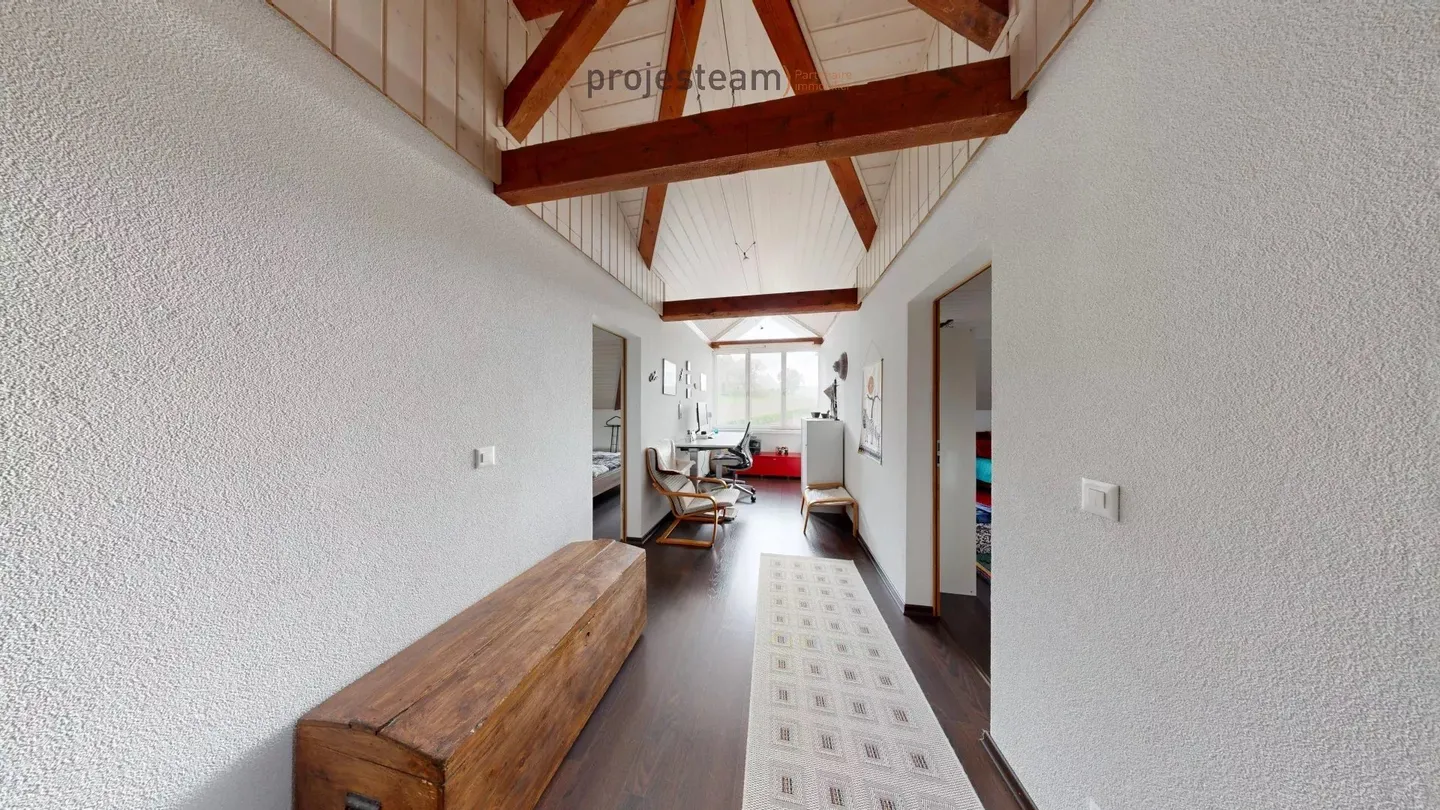 Charmante villa individuelle rénovée avec goût – Cousset centre, à 7 min de Payerne - Photo 12 sur 13