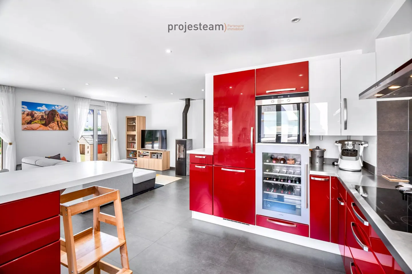 Magnificent penthouse duplex with 4.5 rooms and mezzanine in Chavannes-de-Bogis - Photo 4 of 13