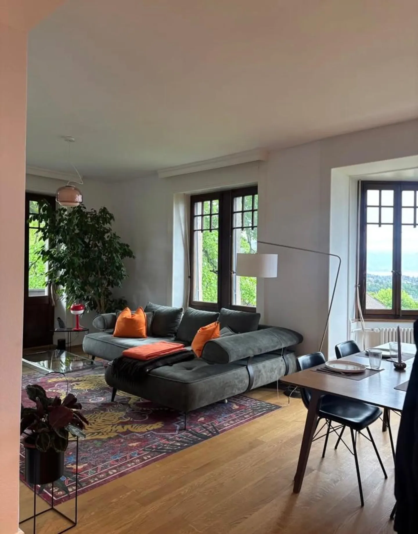 Appartamento 3.5 p. a Corseaux con vista panoramica sul Lago di Ginevra - Foto 1 di 8