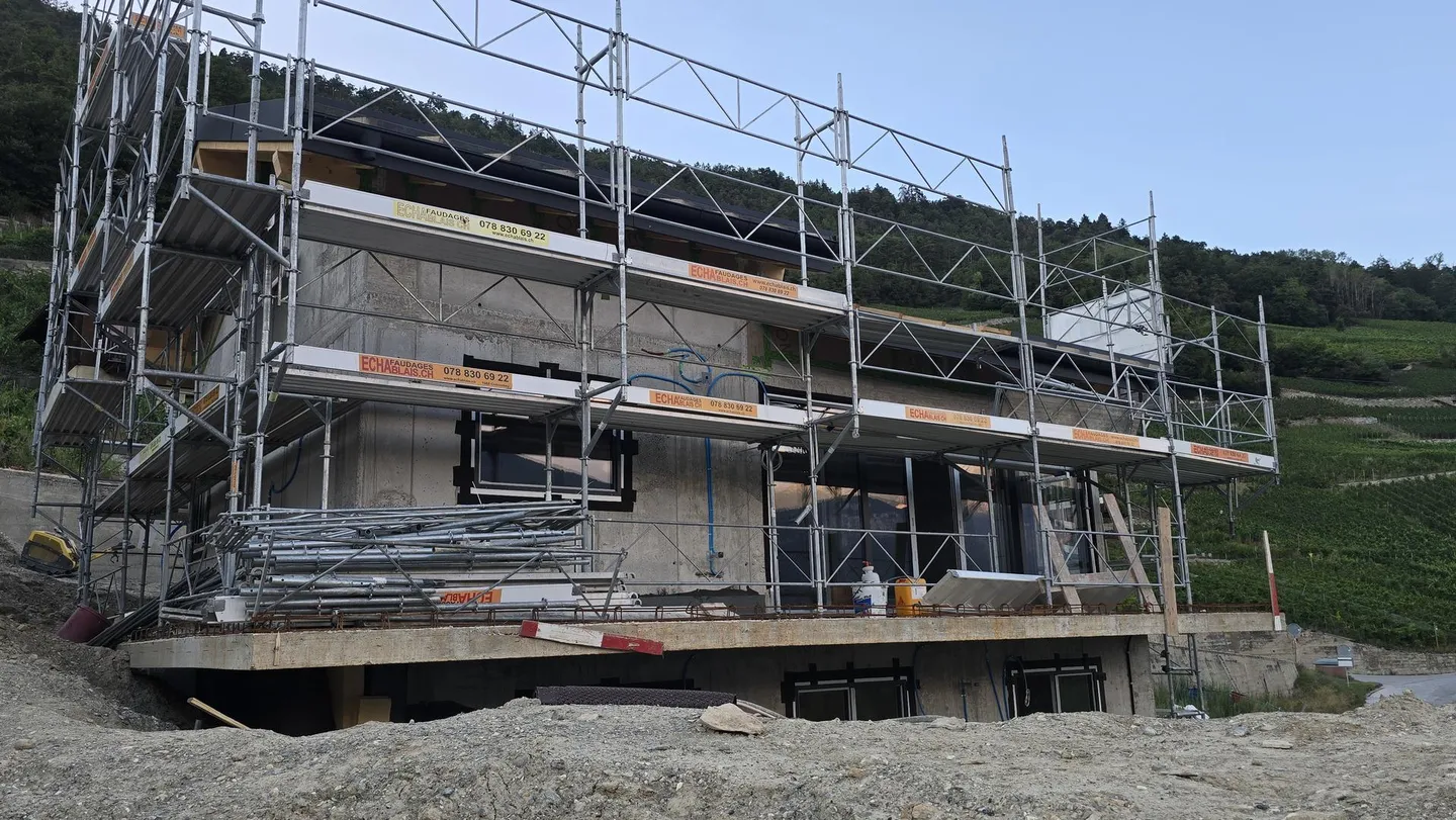 Nouvelle villa 5.5 pièces à Lens de 180m2 avec vue imprenable - Foto 11 di 13