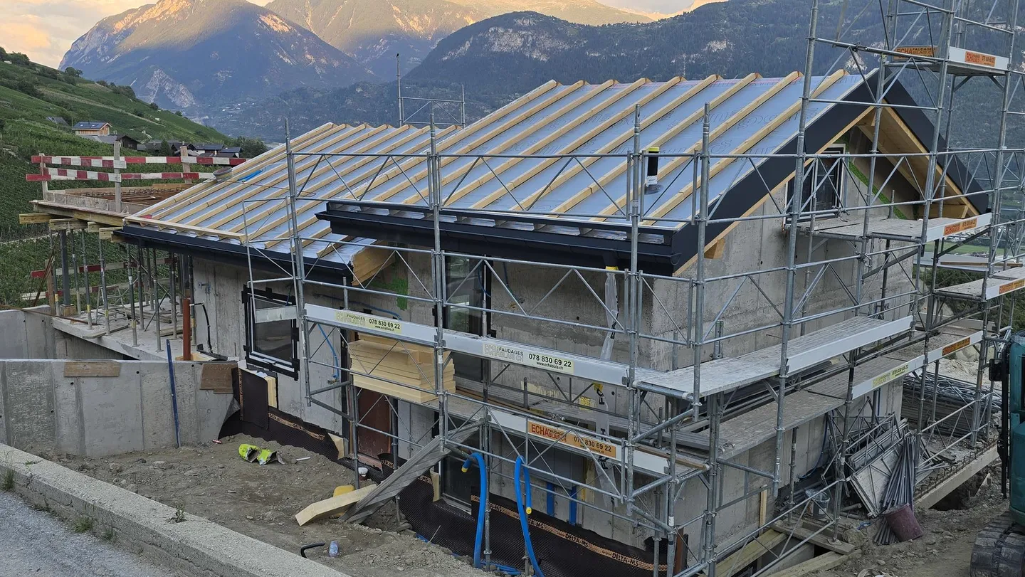 Nouvelle villa 5.5 pièces à Lens de 180m2 avec vue imprenable - Foto 10 di 13