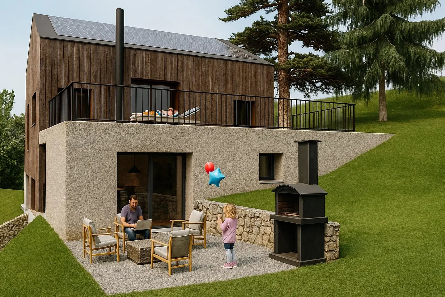 Splendide Villa 5.5p de 207 m2 à Randogne - Crans-Montana - Foto 2 von 12