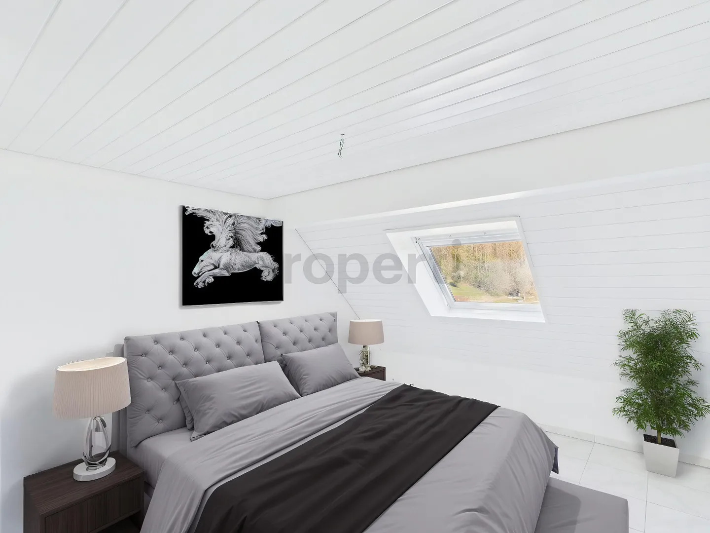 Bellissimo, affascinante e grande appartamento mansardato di 3,5 stanze a Grindel con stufa a camino - Foto 4 di 11