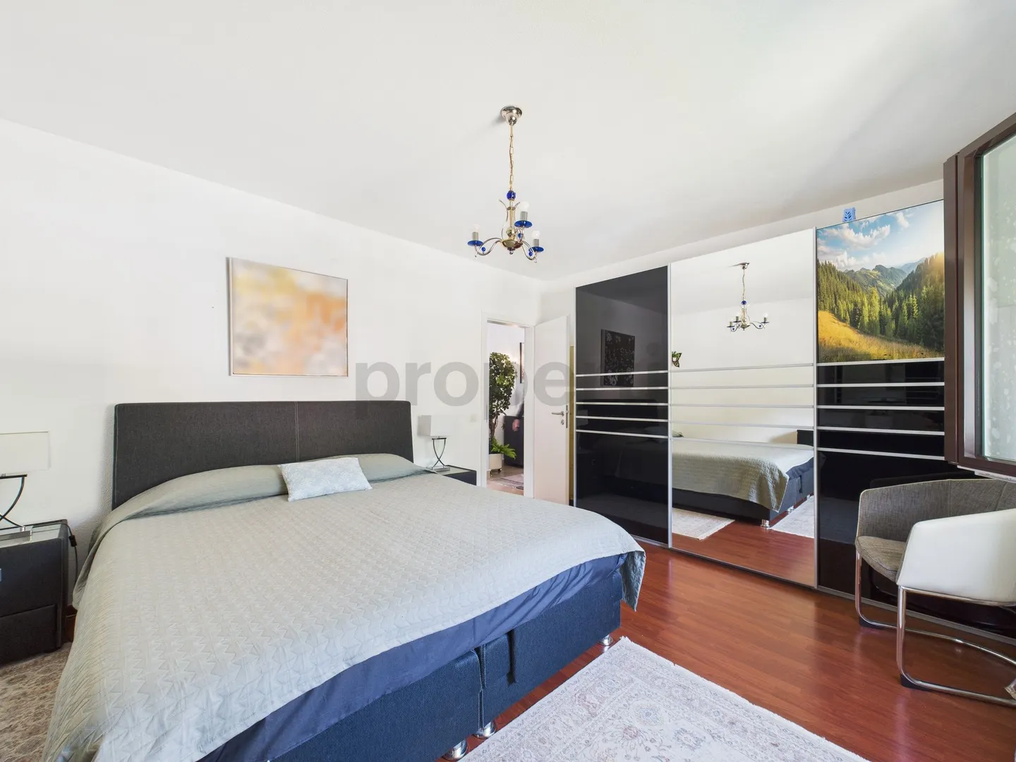 Renovated penthouse with 3.5 rooms and lake view in Caslano - Photo 7 of 12