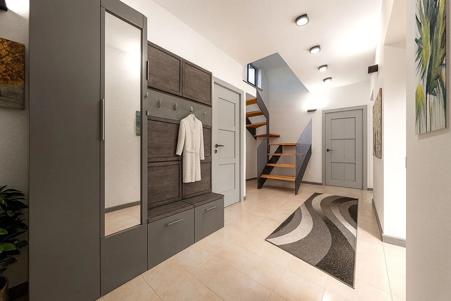 Casa unifamiliare a Schiera - Nuova costruzione a Claro - Foto 10 di 13