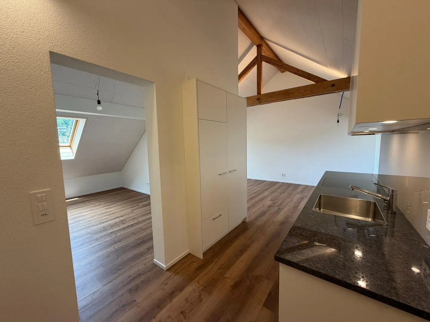 Attico ristrutturato di 2,5 locali in posizione centrale a Rudolfstetten-Friedlisberg - Foto 4 di 13