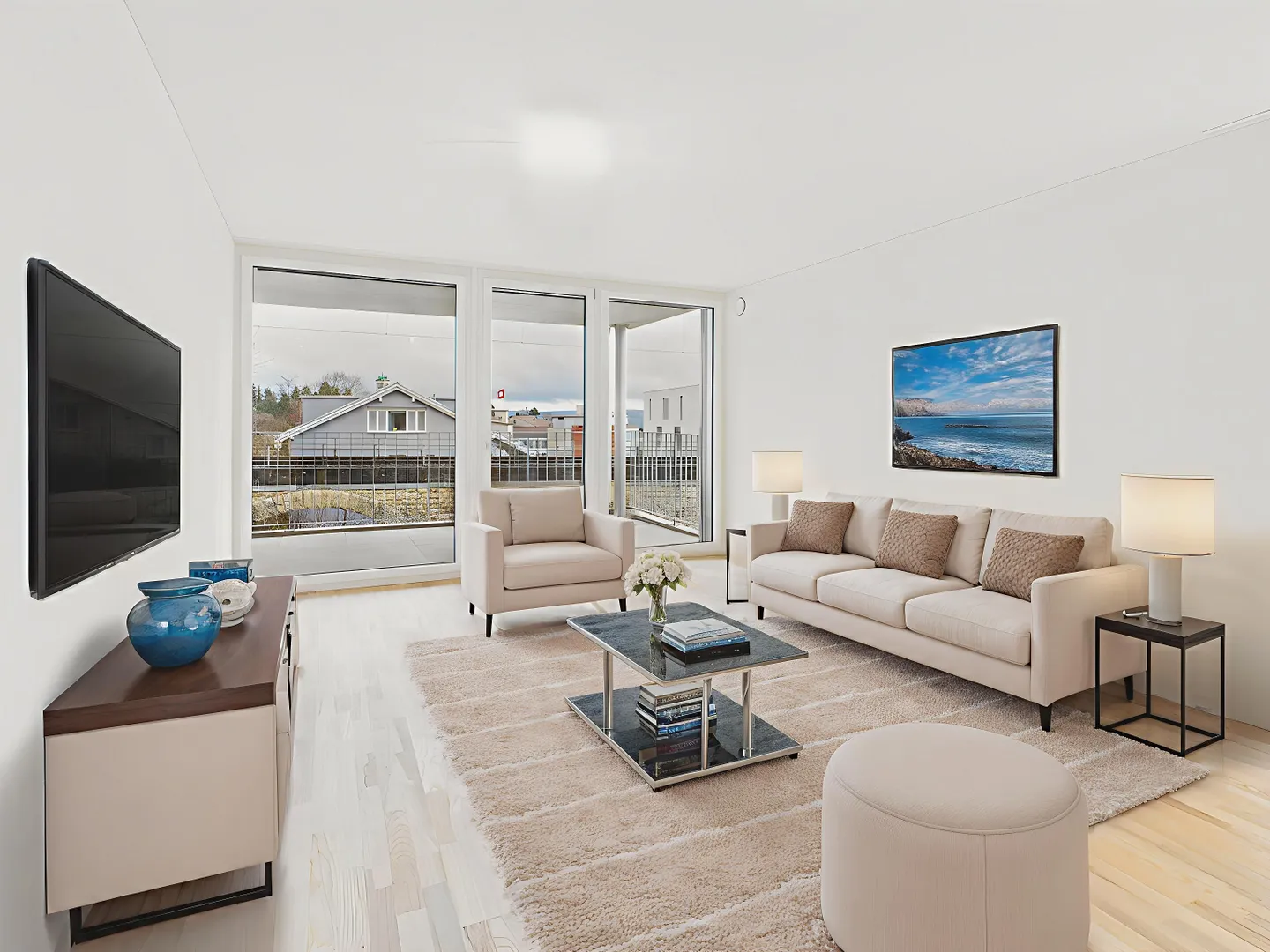 Appartement lumineux et moderne de 4,5 pièces à Grenchen - Nouvelle construction 2024 - Photo 2 sur 13