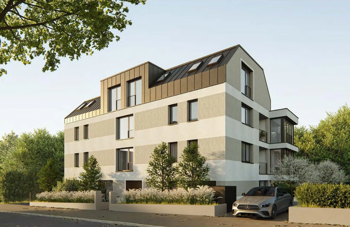 Moderne 4.5-Zimmer Gartenwohnung in Zürich - Neubau - Foto 8 von 9