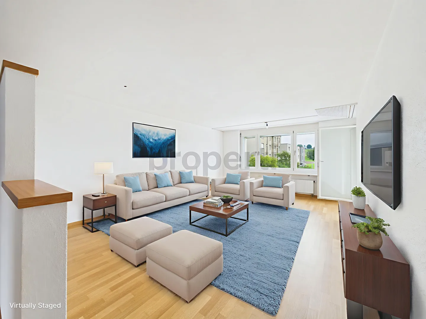 Grosszügige und helle 5.5-Zimmer Familienwohnung in Schwarzenburg - Foto 2 von 13