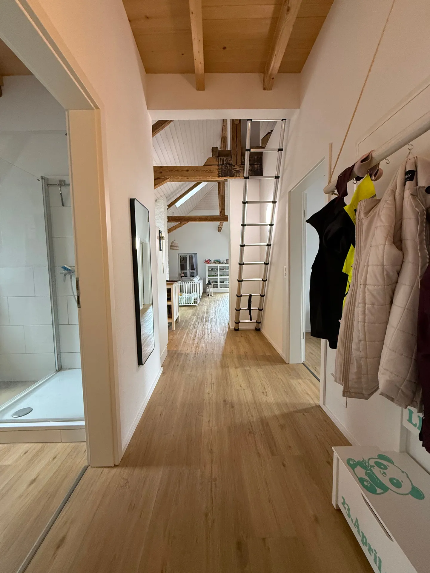 Newly renovated 4.5-room penthouse apartment with balcony, Brittnau - Photo 9 of 11