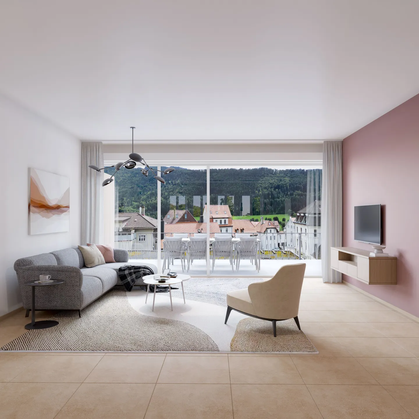 Charmant, großzügige Volumen & geräumiger Balkon! - Foto 2 von 8