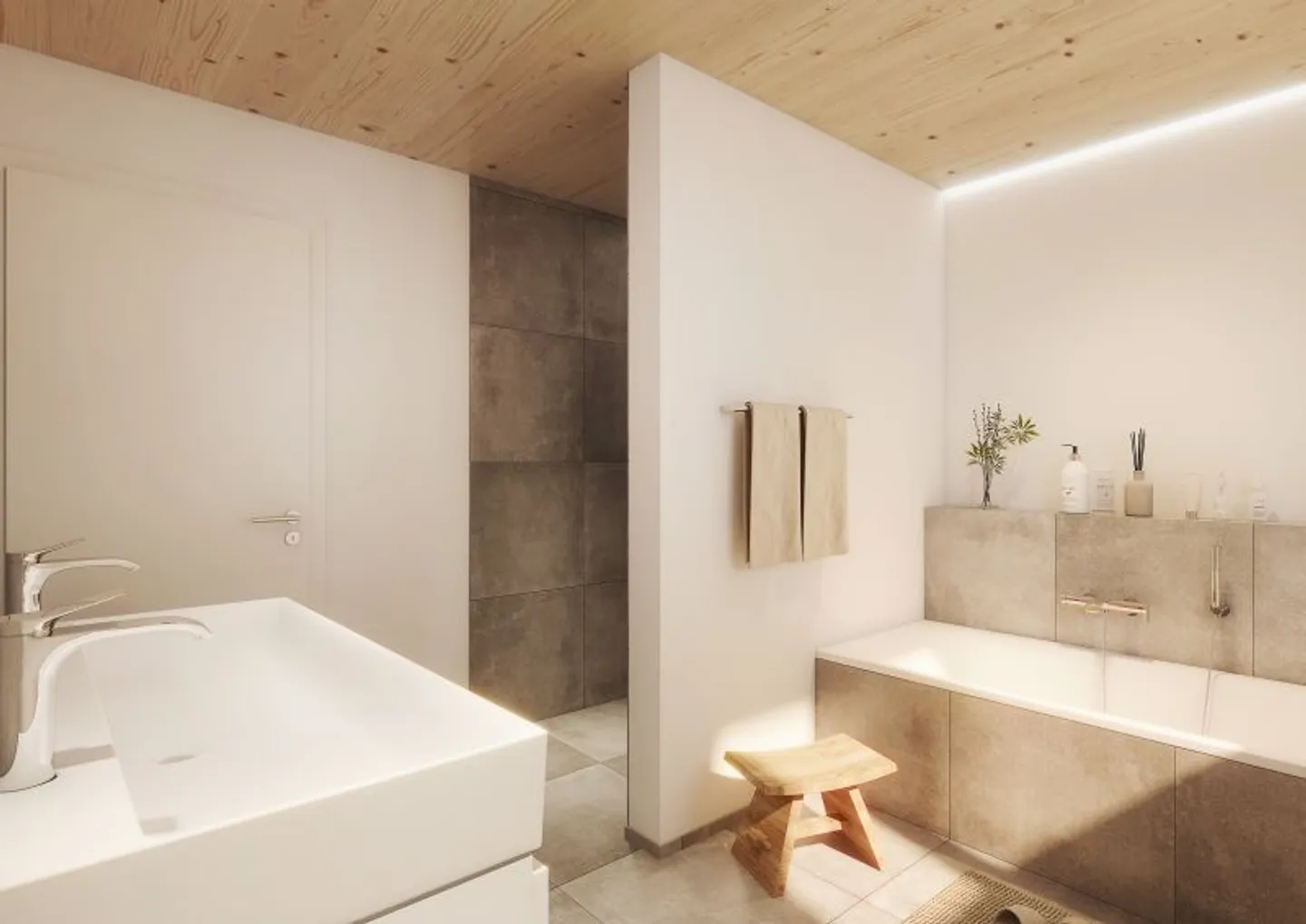 Modern 5.5-Room Duplex House with Beautiful Garden and Covered Patio, Hüttlingen - Photo 9 of 13