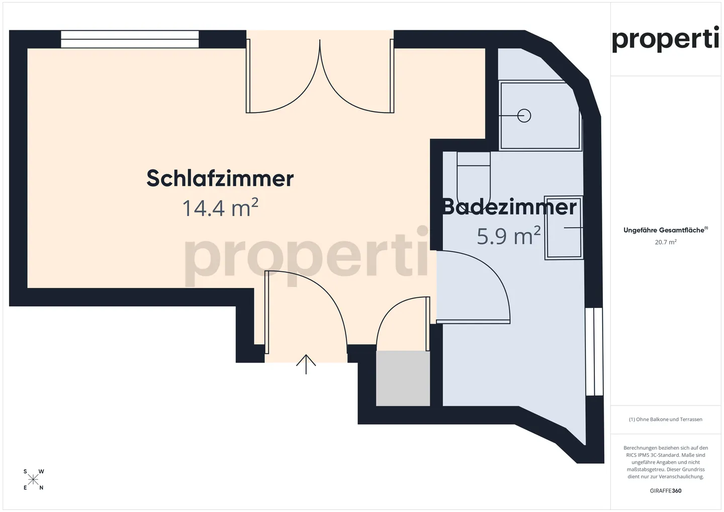 Stylish Living in Seengen, furnished & ready to move in - Photo 7 of 8