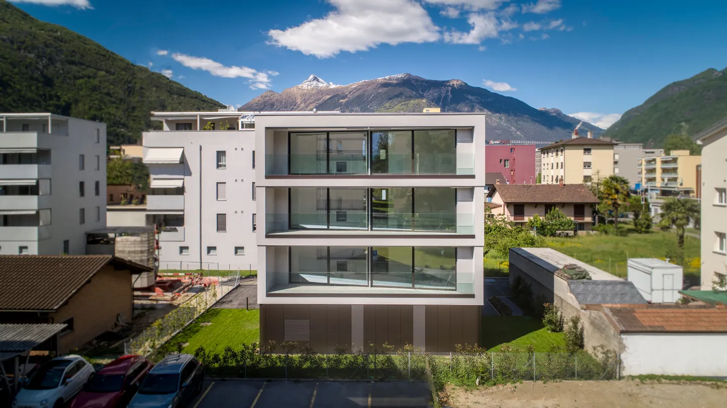 Moderna casa plurifamiliare con 3 unità da 3.5 locali a Bellinzona - Foto 10 di 11
