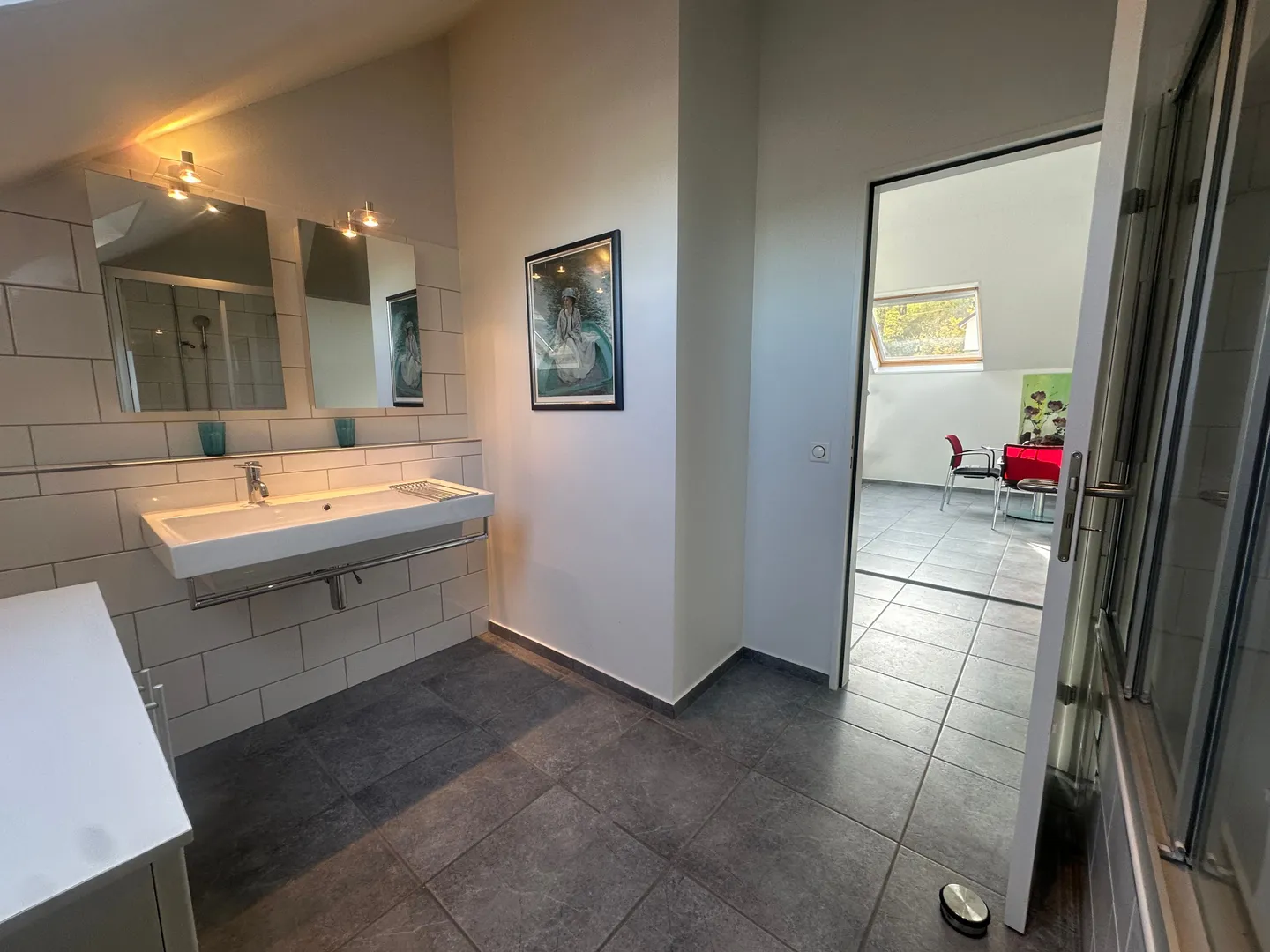 Charmantes Penthouse in Zürich - Foto 7 von 12