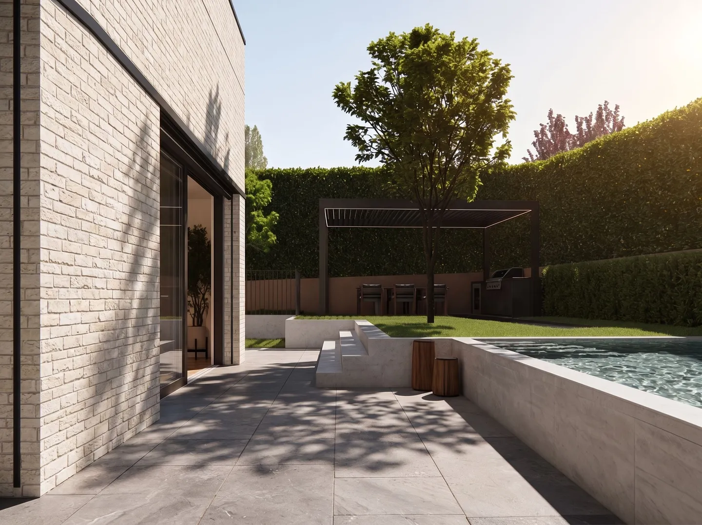 Le point fort de Kilchberg en demi-niveau : Maison de luxe spectaculaire avec piscine, fitness et maison intelligente - Photo 9 sur 11