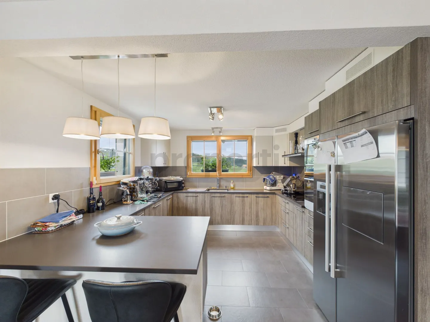 Captivating View, Large Garden with Pizza Oven, Underfloor Heating, Cellar & Peaceful Family Setting! - Photo 5 of 13