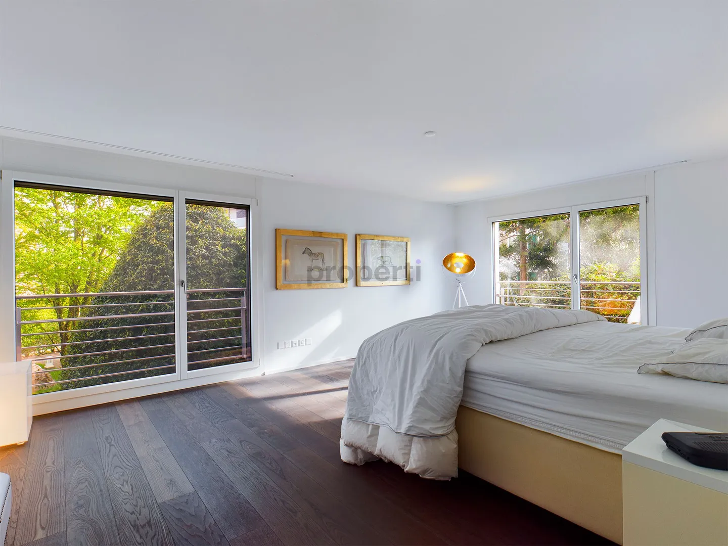 Exklusive 4.5-Zimmer-Terrassenwohnung mit traumhafter Seesicht in Zollikon - Foto 5 von 9