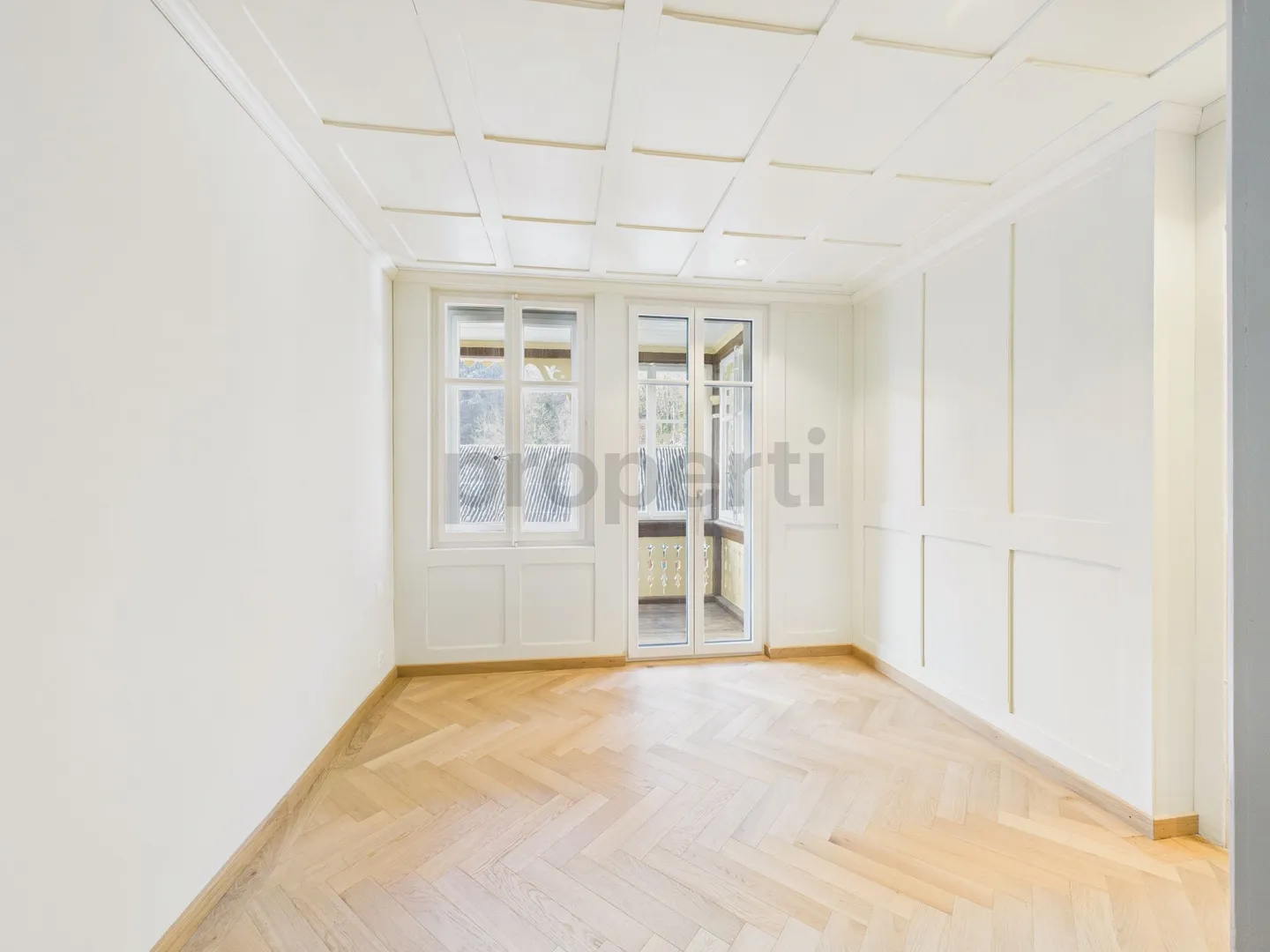 Appartamento 4.5 stanze ristrutturato con balcone a Oberdiessbach - Foto 4 di 11