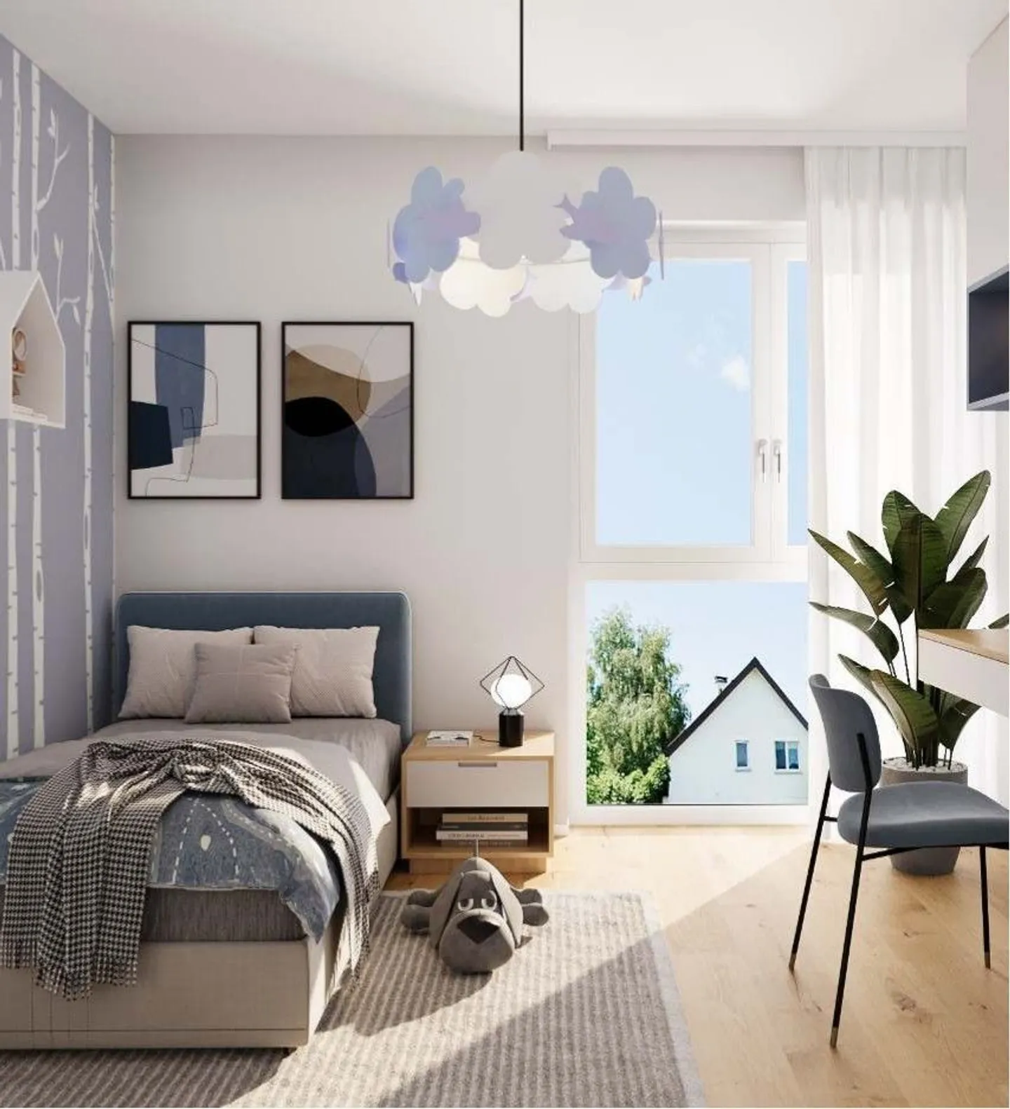 Neubau 2026 - Modernes 5.5-Zimmer Reihenhaus mit familienfreundlicher Lage, Büttikon - Foto 5 von 13