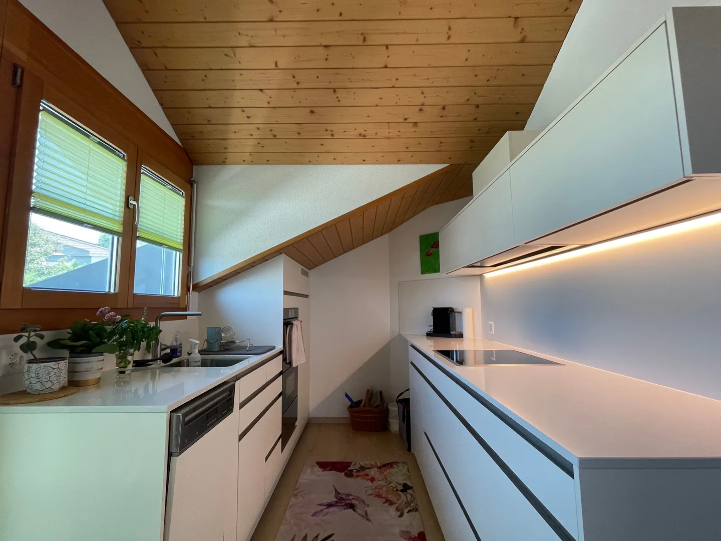 Balcone con vista sul lago di Sempach, appena ristrutturato e torre di lavaggio privata - Foto 4 di 9