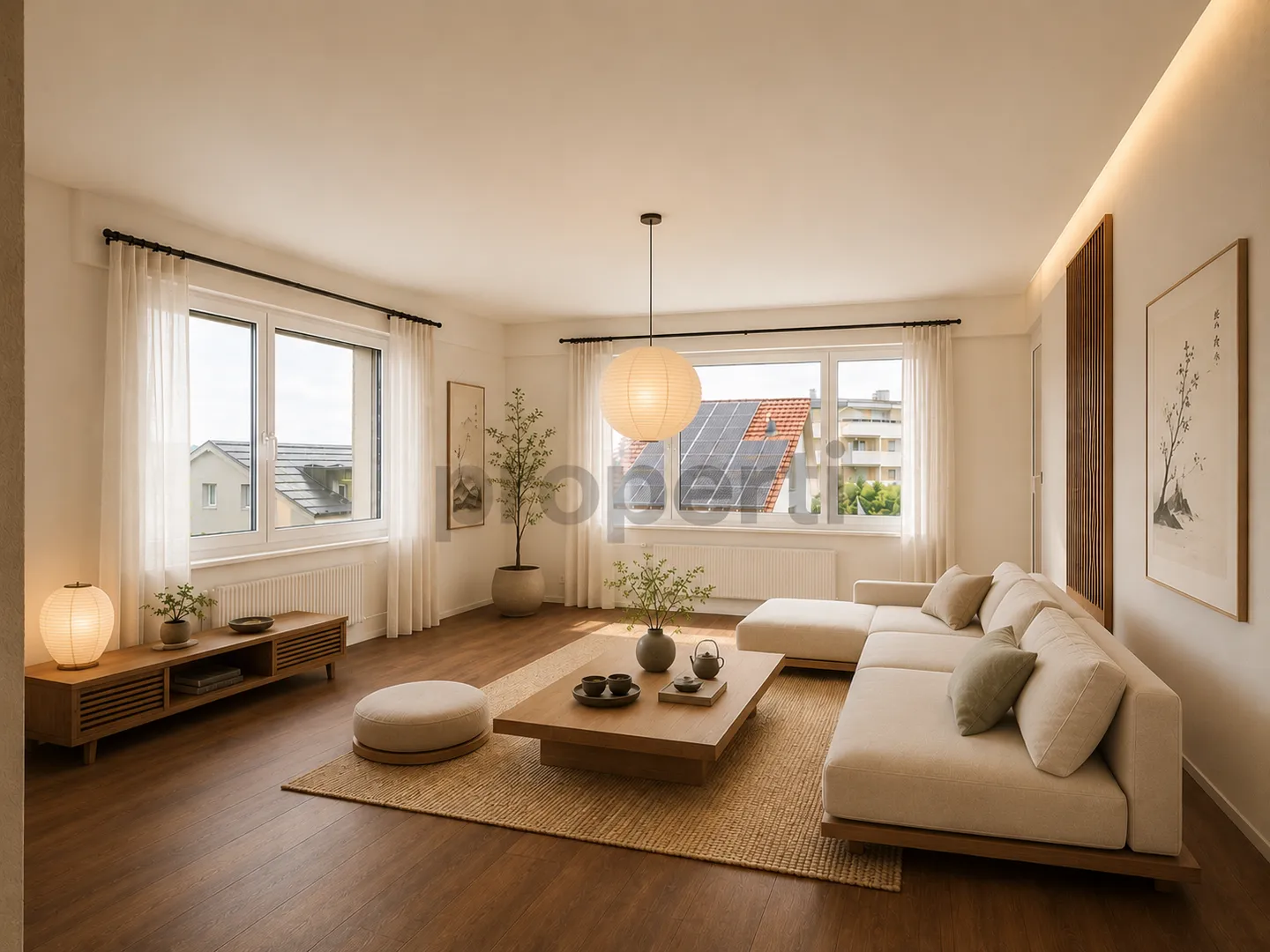 Unique opportunity with lake view: 4.5-room apartment with potential in Nottwil - Photo 1 of 13