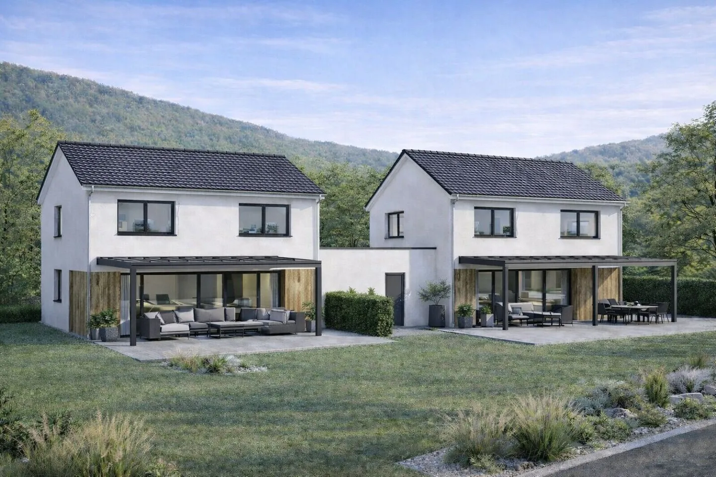 Exklusive Promotion  Villa 1  160m2 mit Garten in Courtételle - Foto 7 von 8