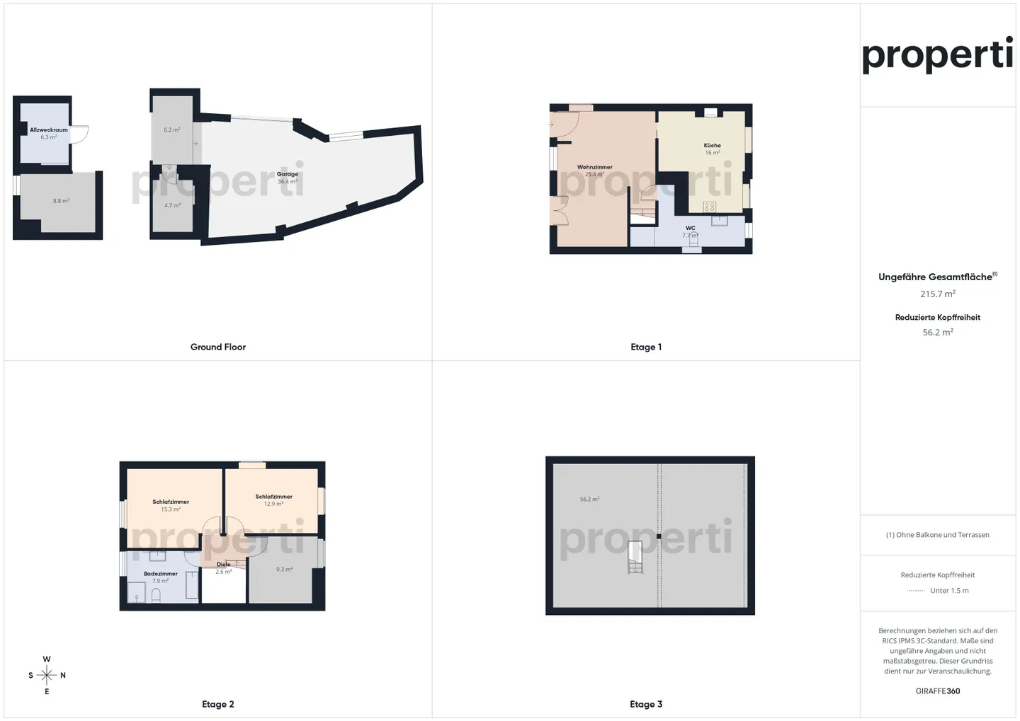 Elegant detached house with 4.5 rooms and garage, in the center of Gravesano - Photo 11 of 13