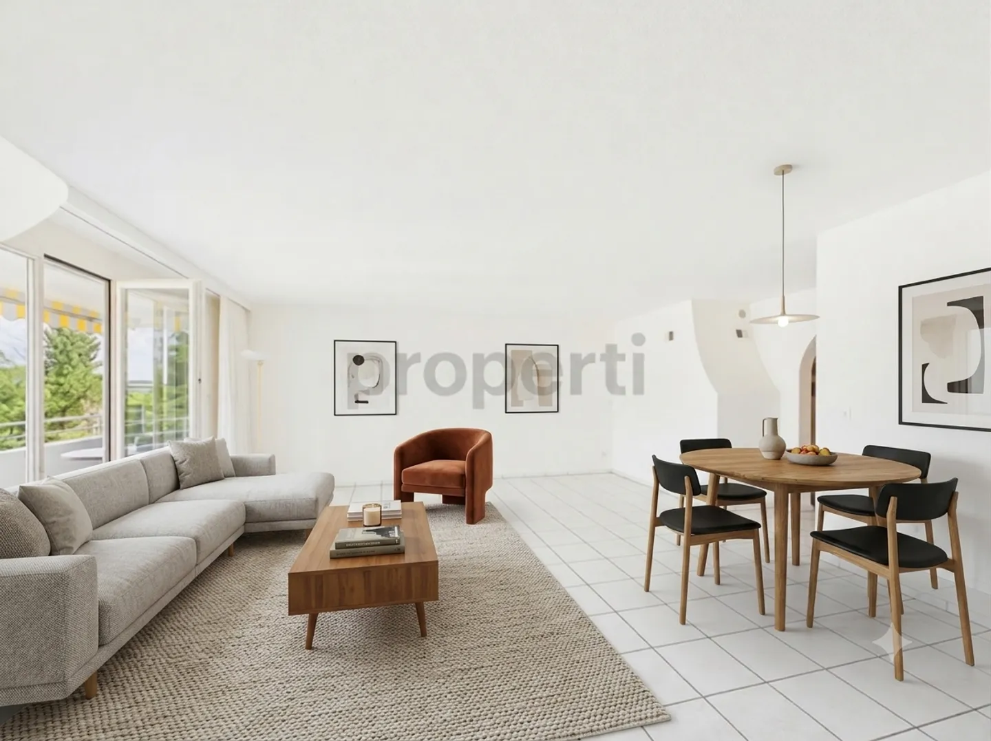 Appartement spacieux de 3,5 pièces avec grand balcon à Kreuzlingen - Photo 2 sur 13
