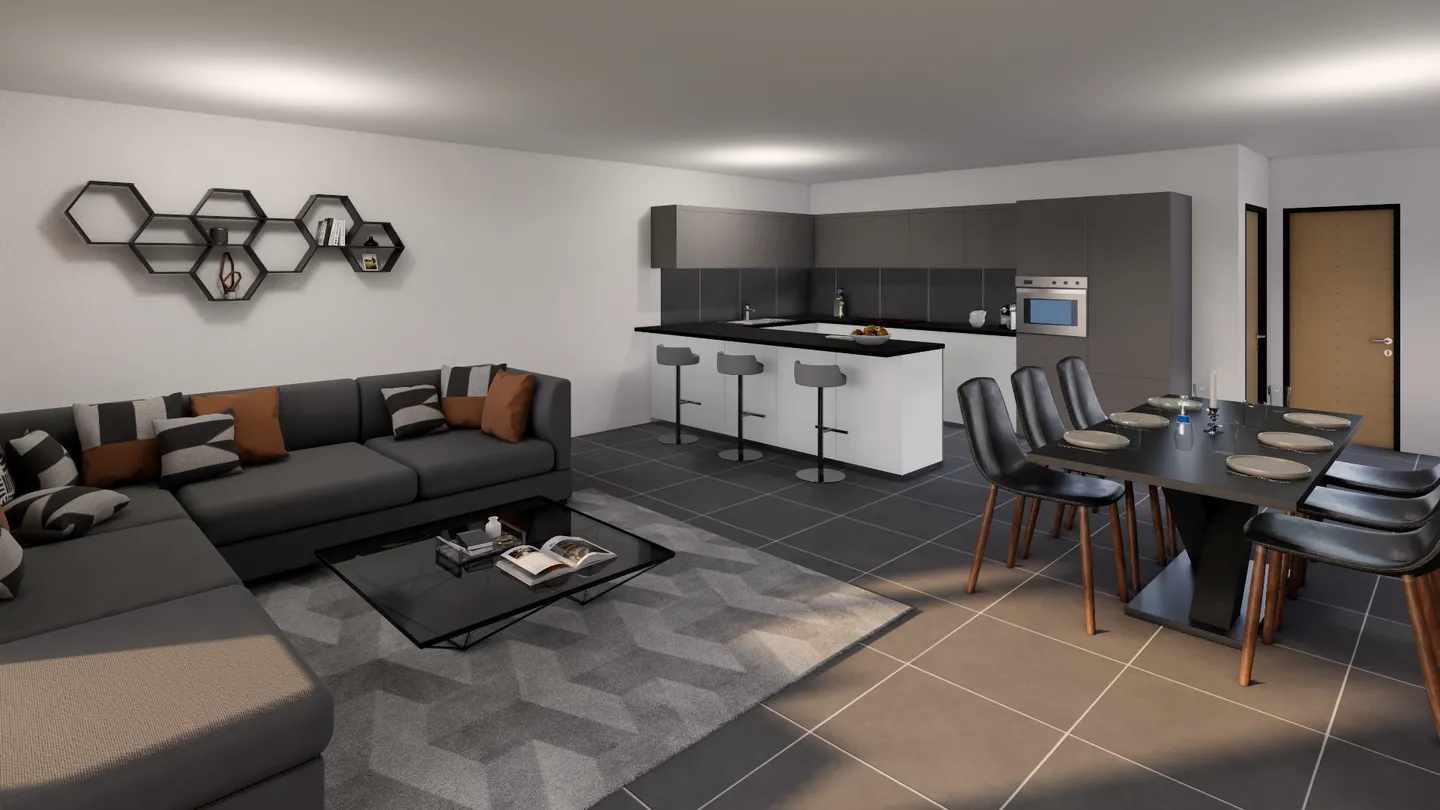 L'avenir de l'habitat à Sementina - Villa indépendante de 6,5 pièces en construction - Photo 2 sur 9