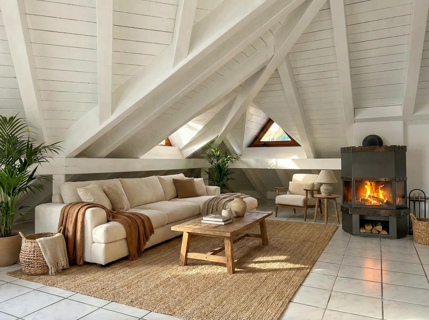 Charming Attic Apartment with Lake View in Schmerikon - Photo 1 of 10