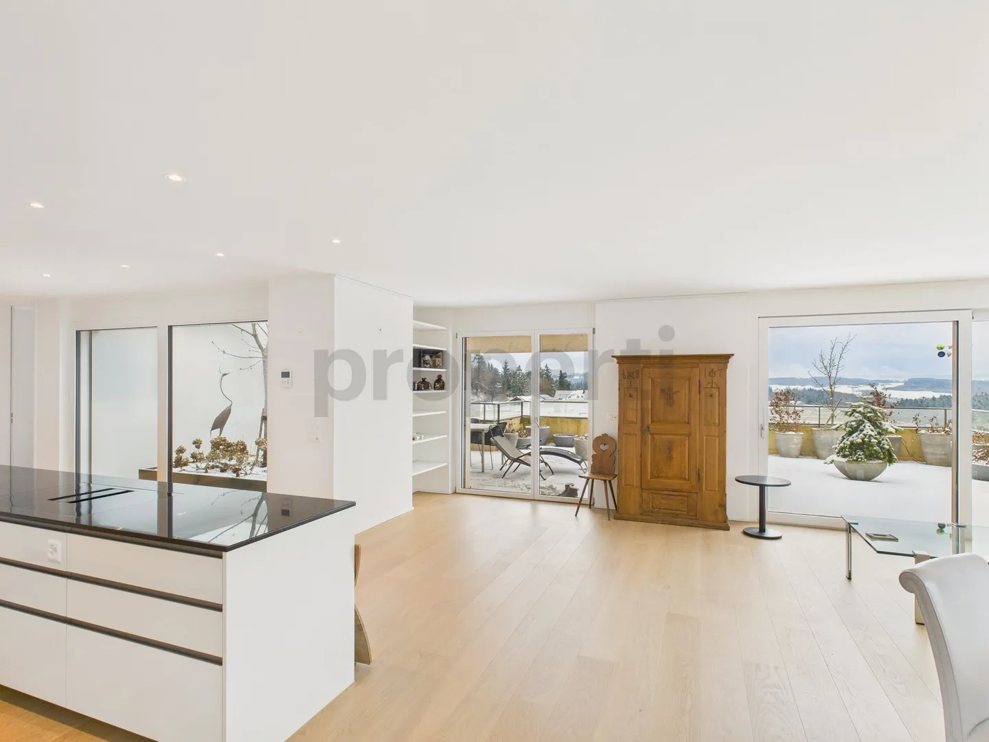 Moderno appartamento di 2,5 stanze con grande terrazza a Waldegg vicino a Uitikon - Foto 5 di 13