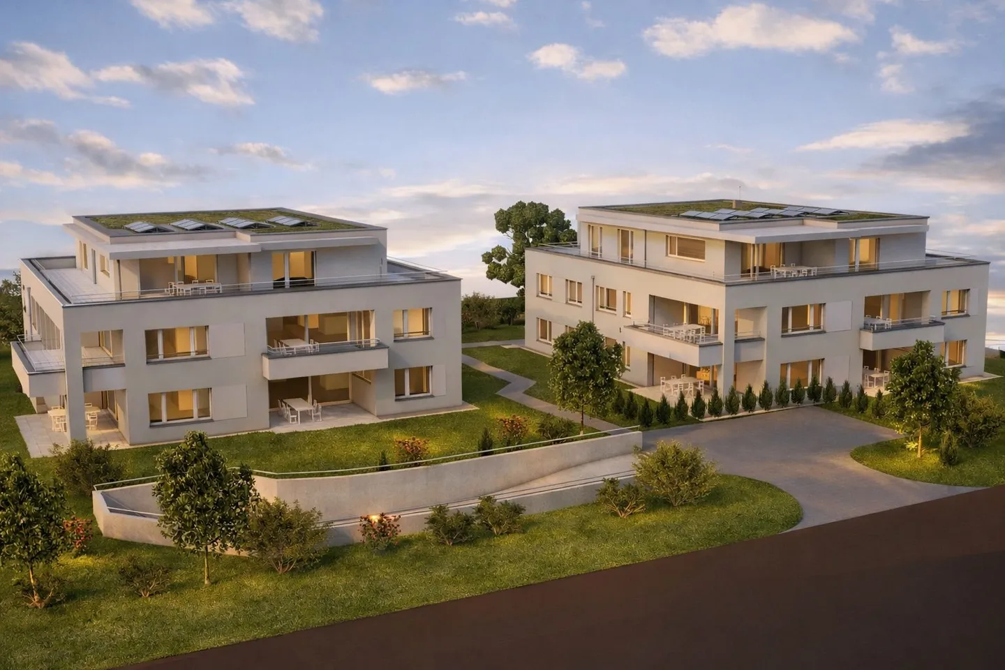 Appartement moderne de 4,5 pièces avec balcon à Oberbüren (A4) - Photo 2 sur 5