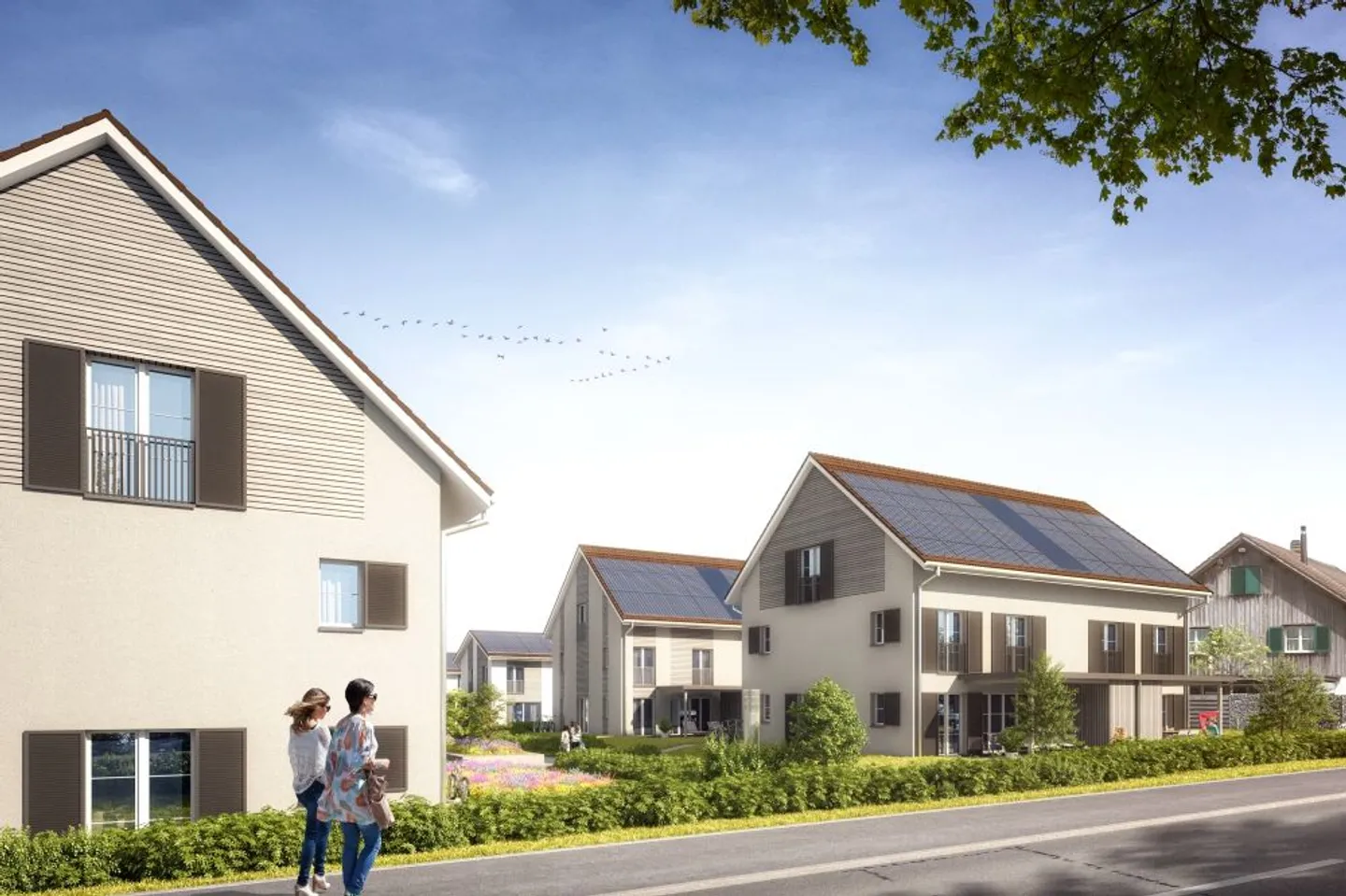 Modern 5.5-Room Duplex House with Beautiful Garden and Covered Patio, Hüttlingen - Photo 11 of 13