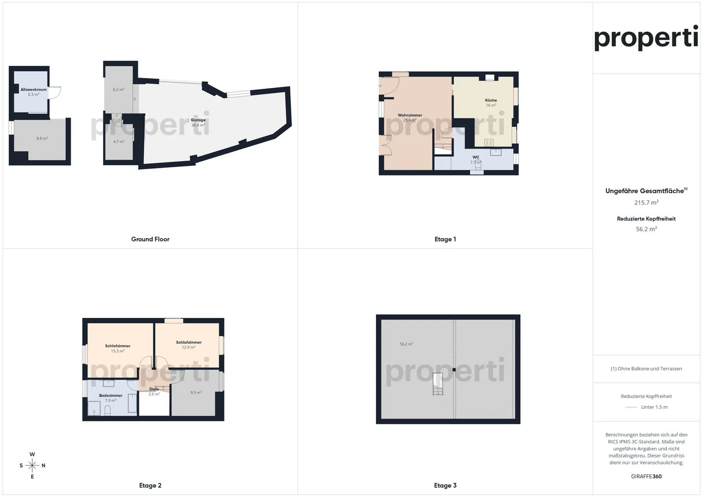 Elegant detached house with 4.5 rooms and garage, in the center of Gravesano - Photo 12 of 13