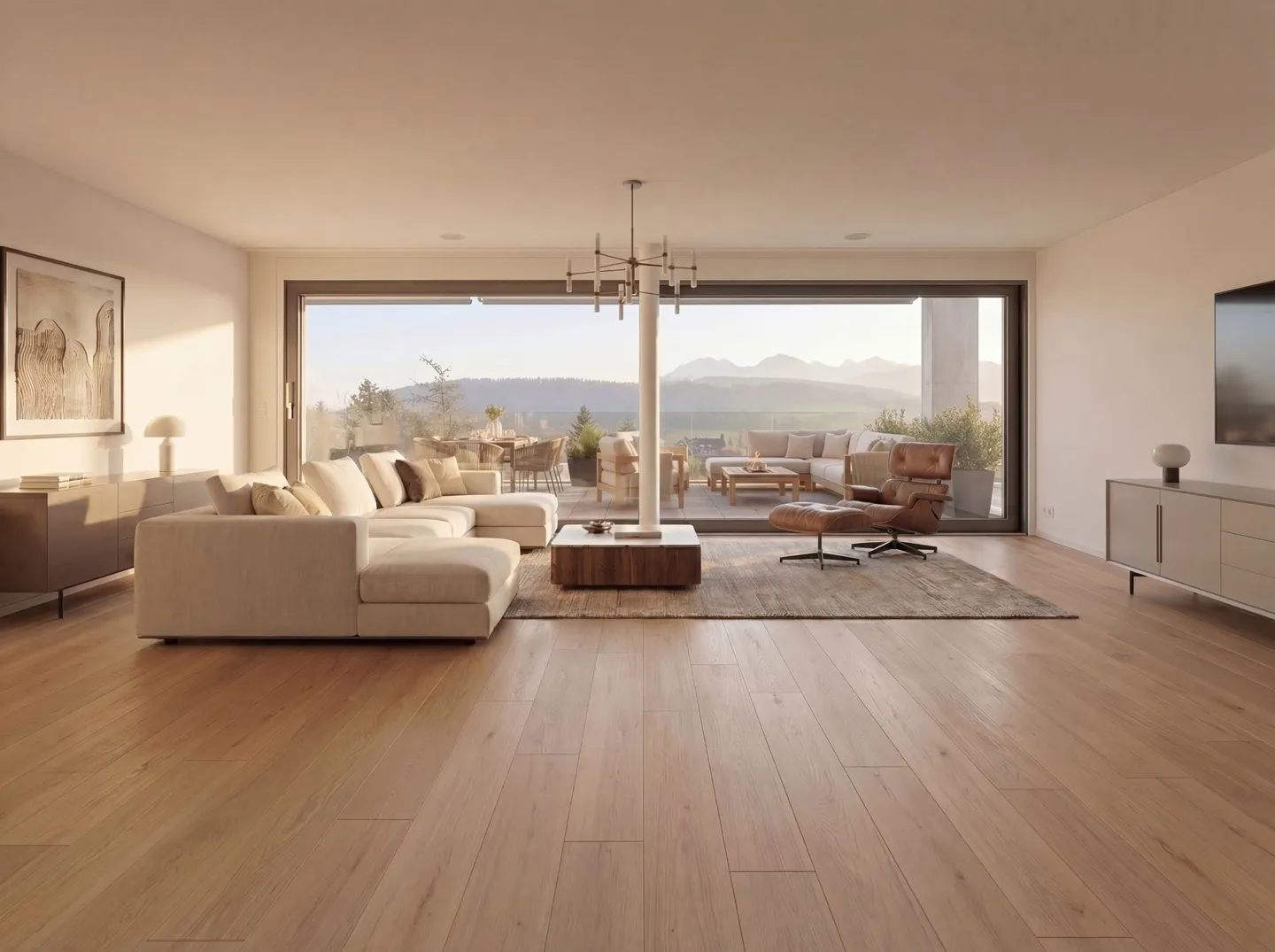 Familientraum in Zumikon  Sonnige 5.5 Zimmer Maisonette mit Bergblick und garantiert unverbaubarer Aussicht - Foto 2 di 11