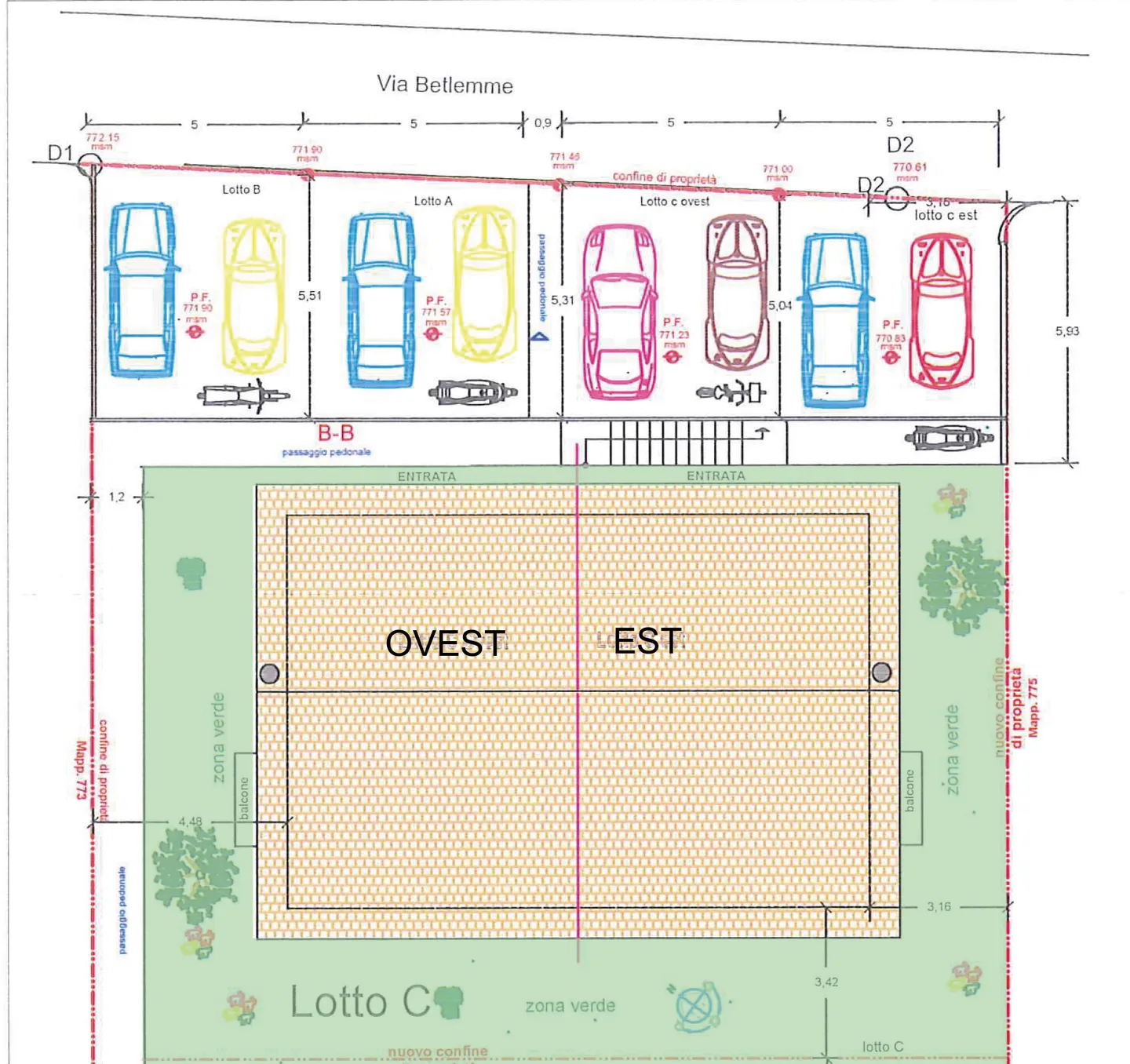 NOUVELLE CONSTRUCTION À FAIDO - MAISON JUMELÉE 4,5 PIÈCES AVEC JARDIN ET VUE SUR LA MONTAGNE - Photo 2 sur 12