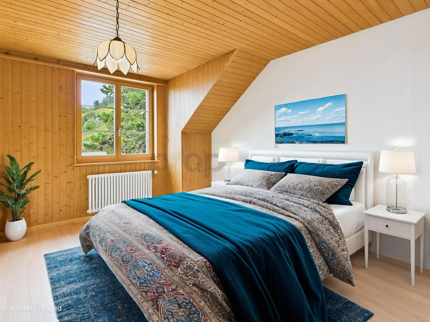 Charming 5.5-room apartment with lake view in Twann - Photo 7 of 13