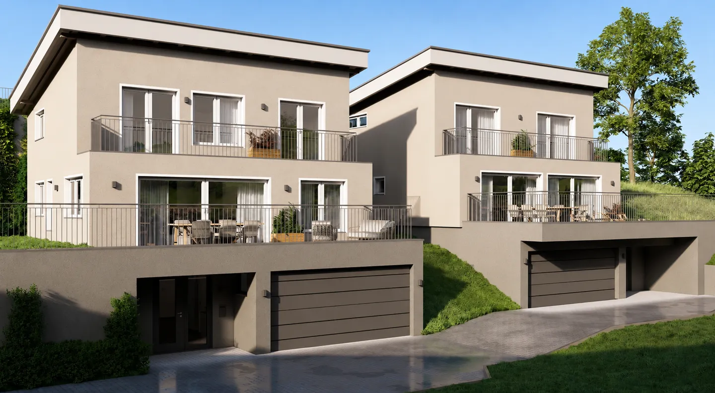 Maison individuelle moderne dans un environnement naturel - Photo 1 sur 6